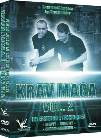 Krav Maga Israeli Self-Defense DVD 2 Intermediate Techniques - Budovideos Inc