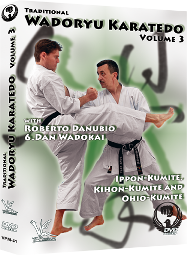 Traditional Wado Ryu Karate-Do DVD 3 Kumite By Roberto Danubio - Budovideos Inc