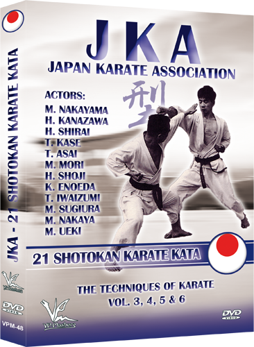 JKA Japan Karate Association 21 Shotokan Karate Kata DVD - Budovideos Inc