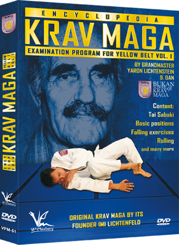 Krav Maga Encyclopedia Examination Program for Yellow Belt Vol 1 DVD by Yaron Lichtenstein - Budovideos Inc