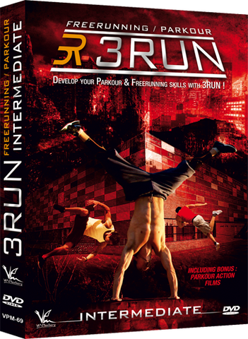 Freerunning & Parkour Intermediate DVD by Group 3RUN - Budovideos Inc