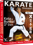 Shotokan Karate Vol 1 KATA & BUNKAI 1st DAN DVD by Students of Funakoshi - Budovideos Inc