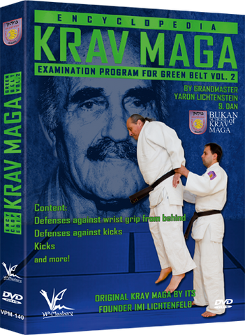 Krav Maga Encyclopedia Examination Program for Green Belt DVD 2 by Yaron Lichtenstein - Budovideos Inc