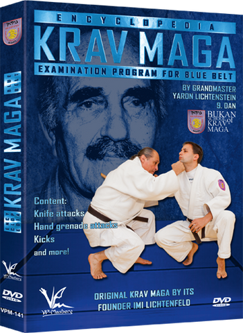 Krav Maga Encyclopedia Examination Program for Blue Belt DVD by Yaron Lichtenstein - Budovideos Inc
