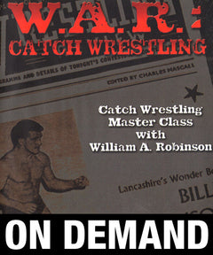 WAR Catch Wresting: Bill Robinson Complete 4 Volume Set (On Demand) - Budovideos Inc