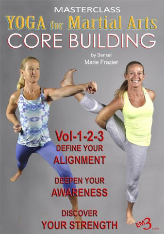 Yoga for Martial Arts - Core Building 3 DVD Set by Marie Frazier - Budovideos Inc